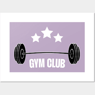 Gym Club Posters and Art